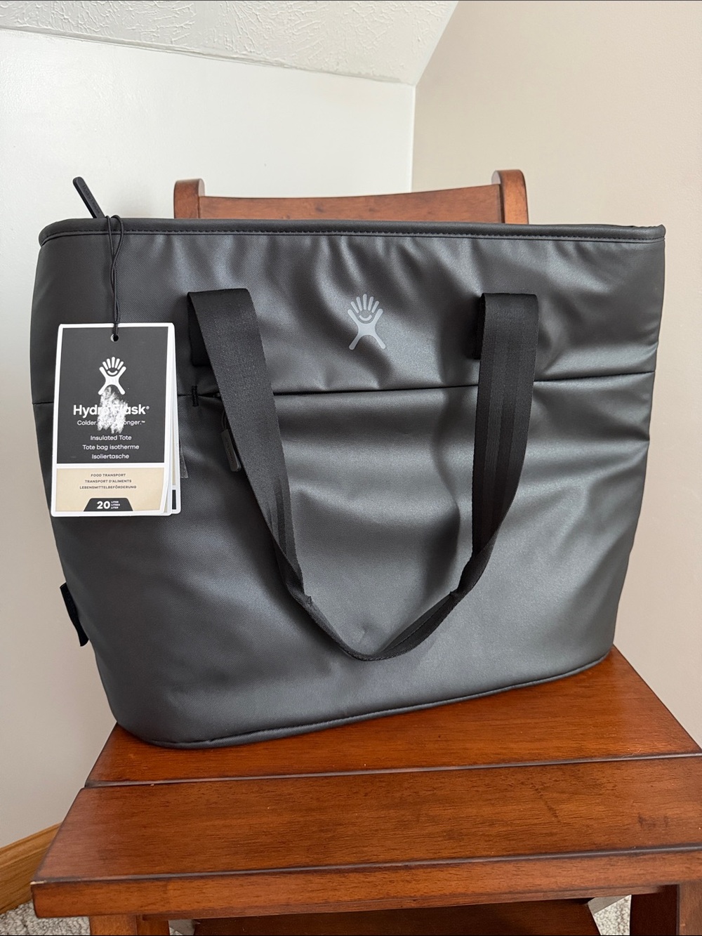 Hydro Flask Black Insulated Tote - Everyday Cooler Bag